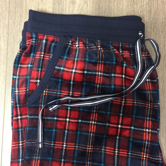 Nautica 2-Piece Fleece Pajama Set PJ with Silky Stretch Fleece NEW Medium - Picture 4 of 5